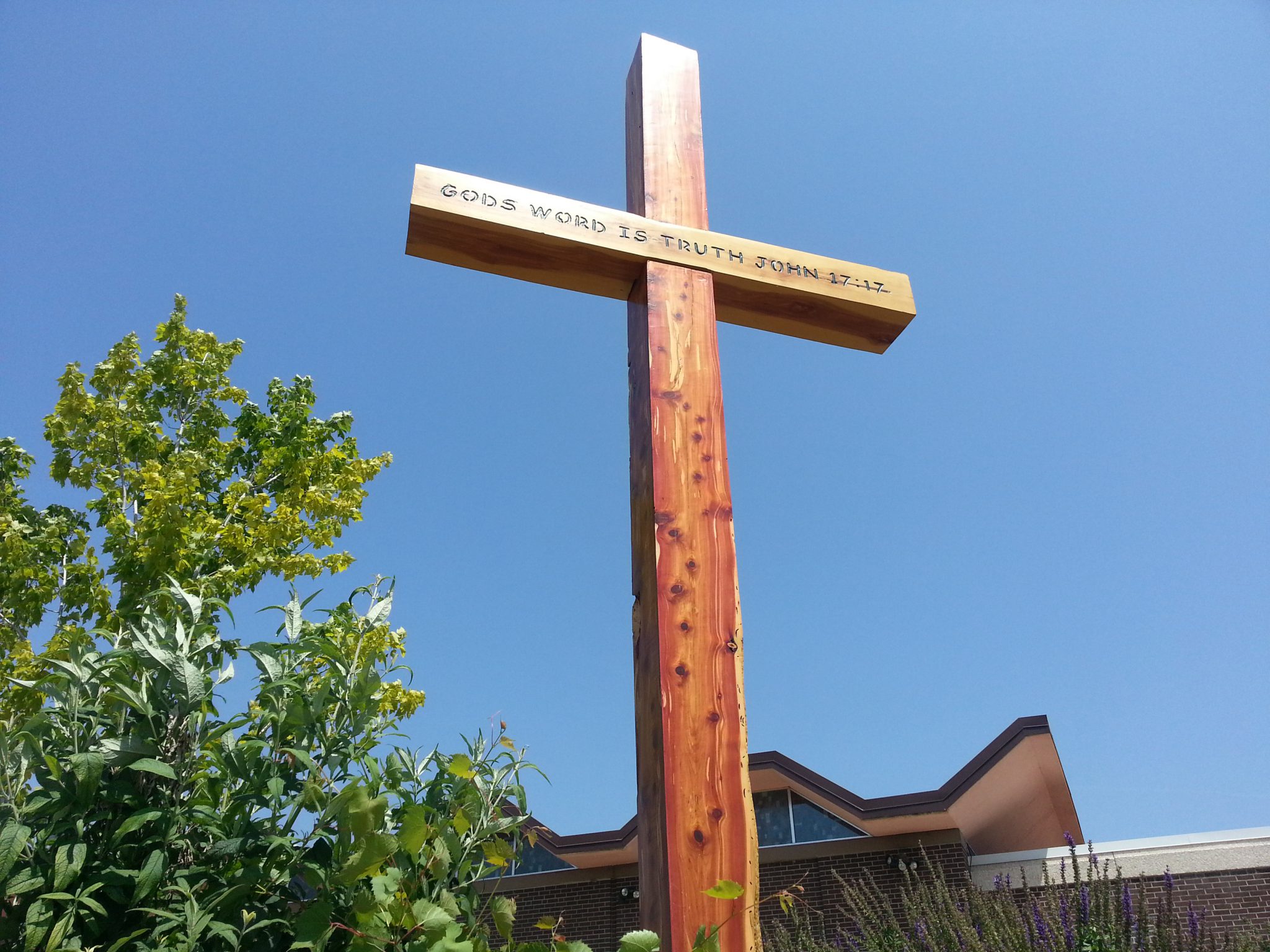 Church cross at Parkview